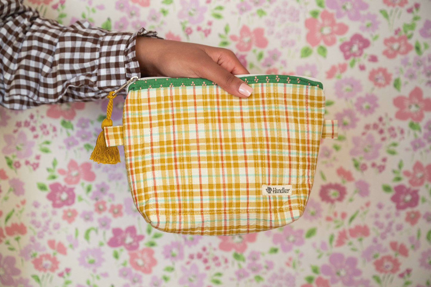 Marmee Quilted Zipper Pouch
