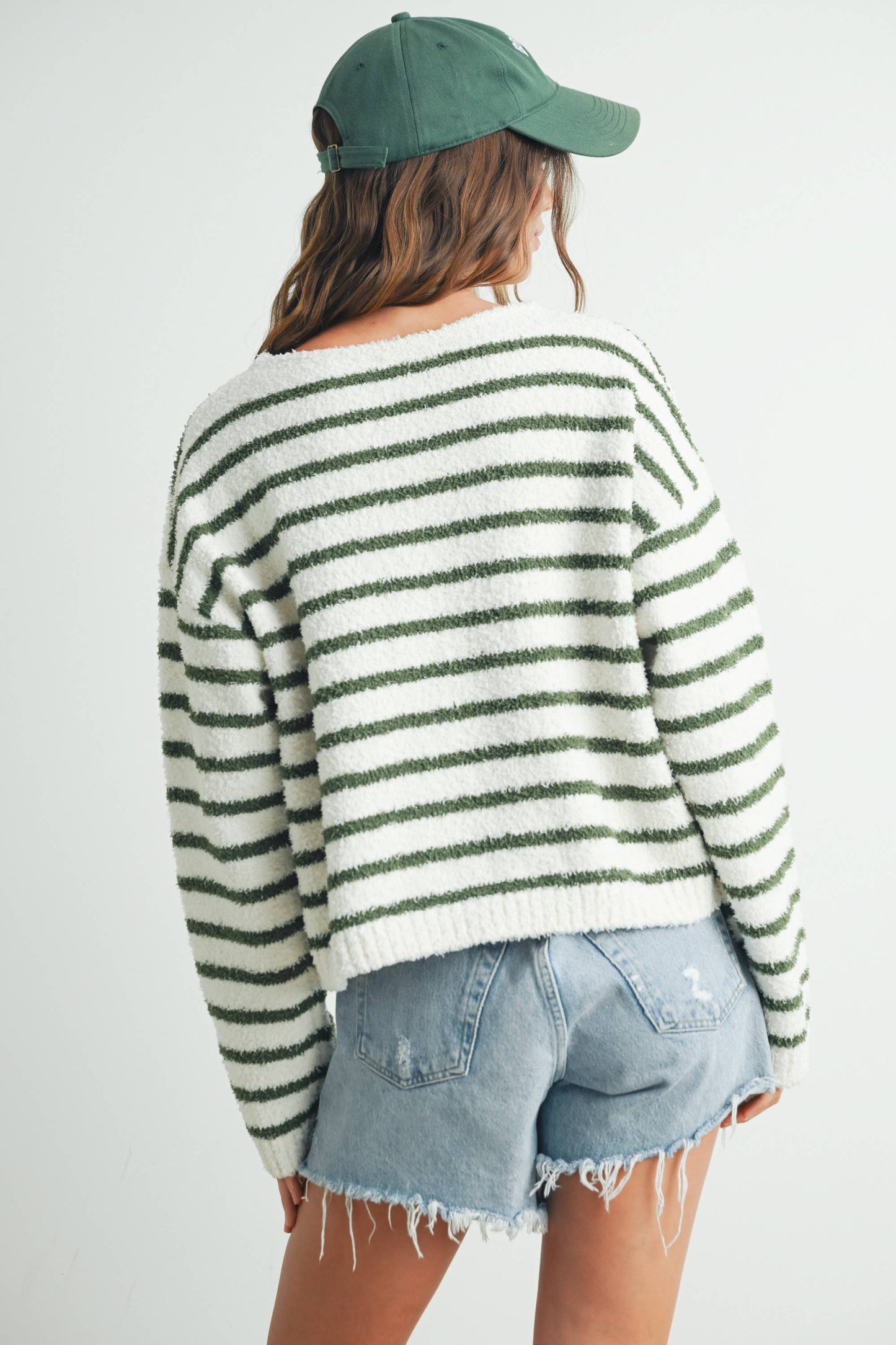 Margi Striped Knit Sweater