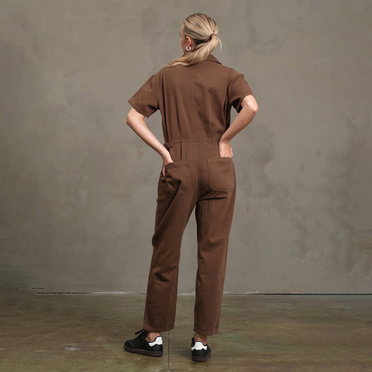 Field Jumpsuit: Brown