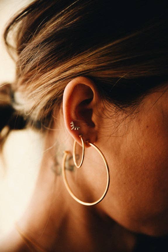 Sunrise Earrings - Silver