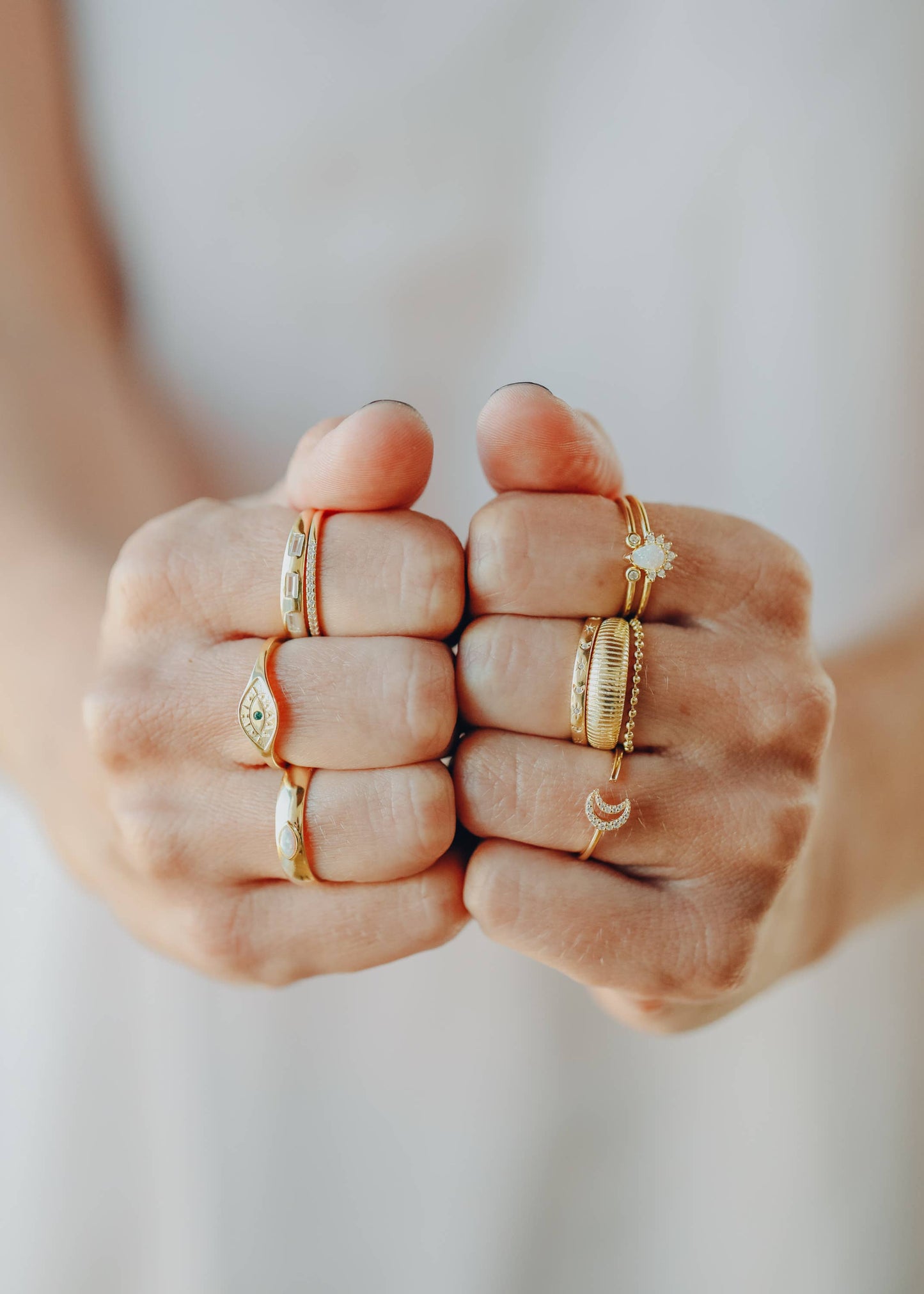 Gold Rings - Celestial: 7