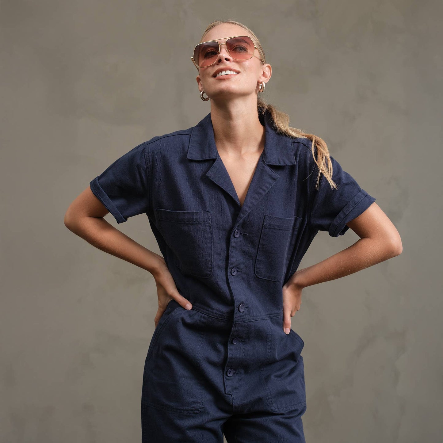 Field Jumpsuit: Brown