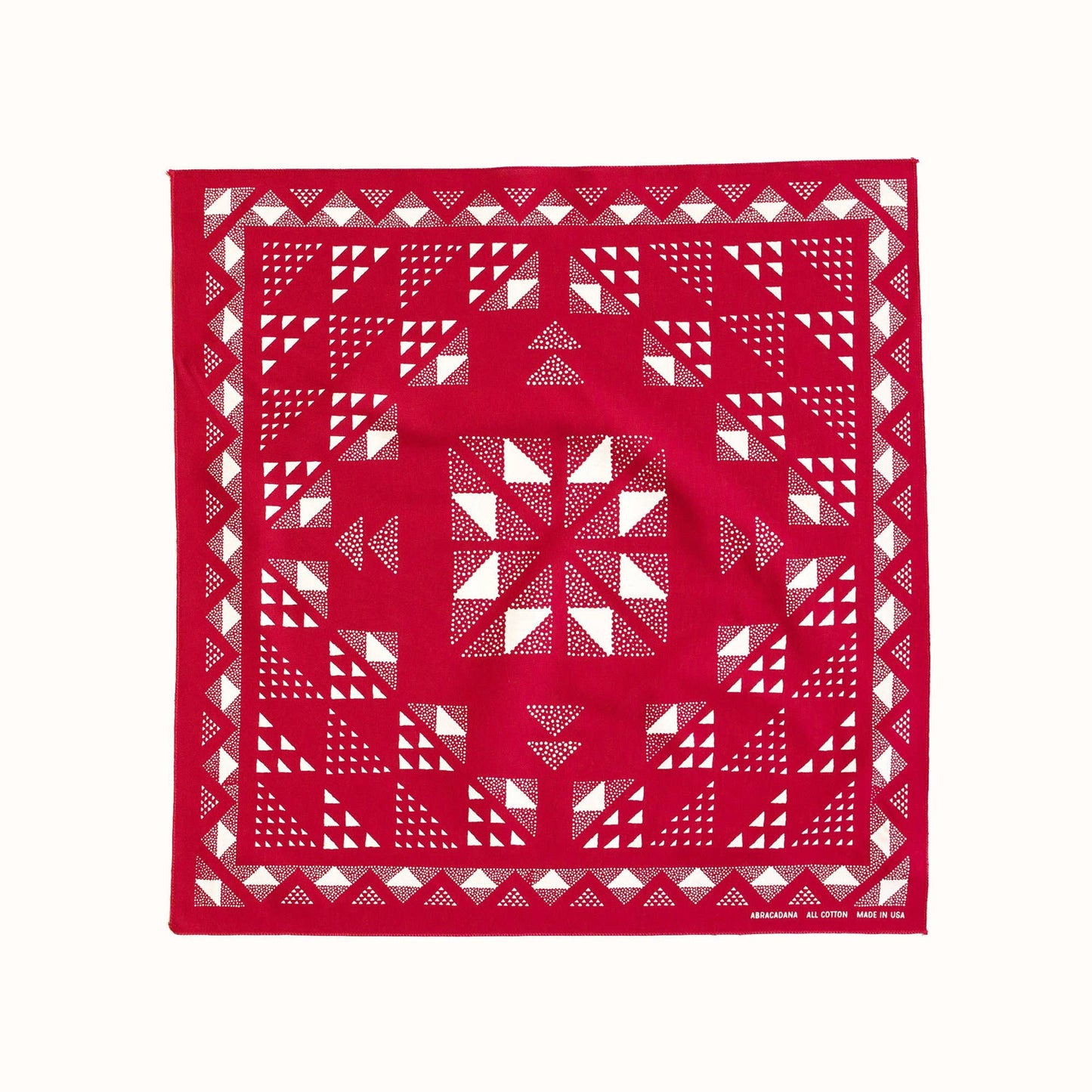 Red Quilt Bandana