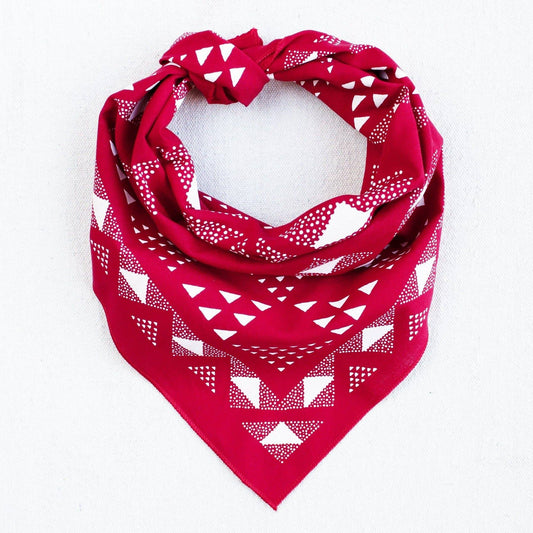 Red Quilt Bandana