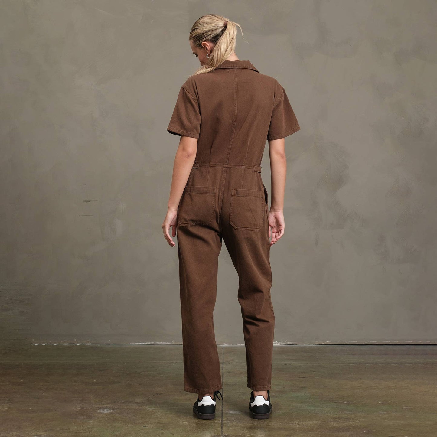 Field Jumpsuit: Brown