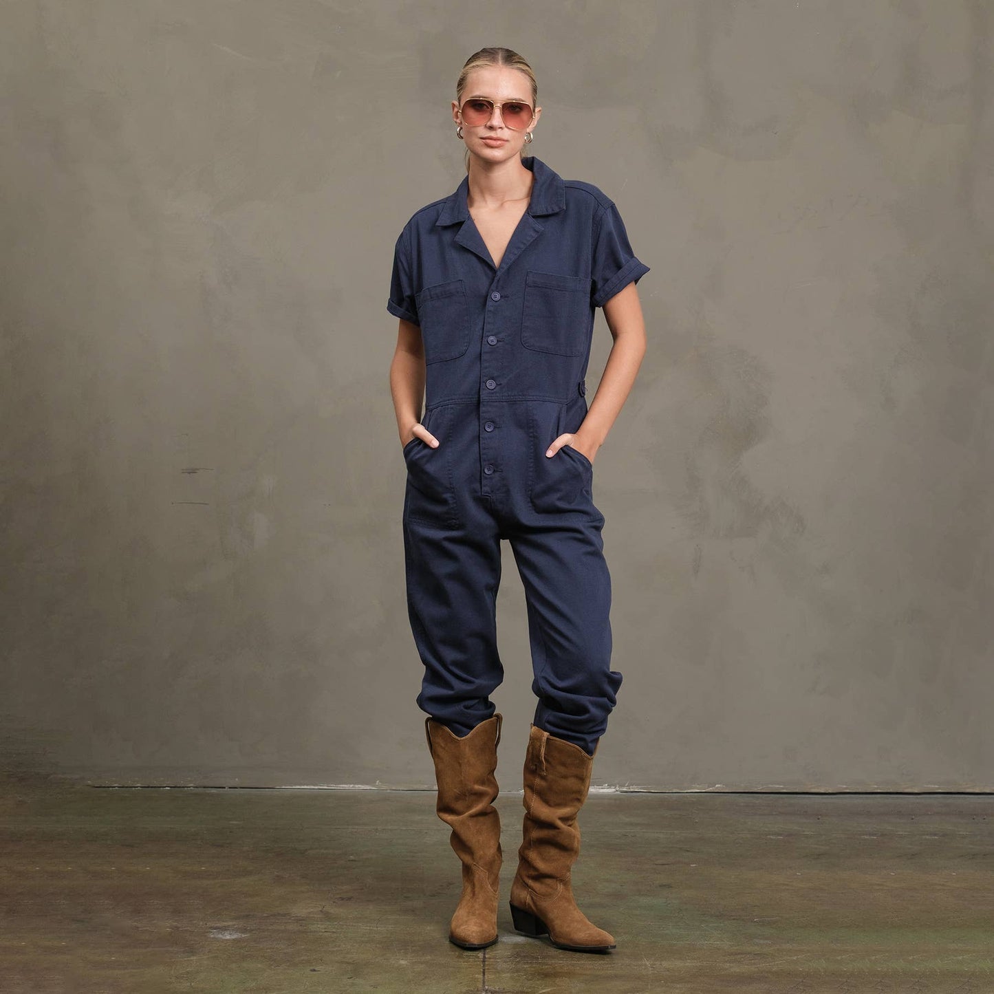 Field Jumpsuit: Brown