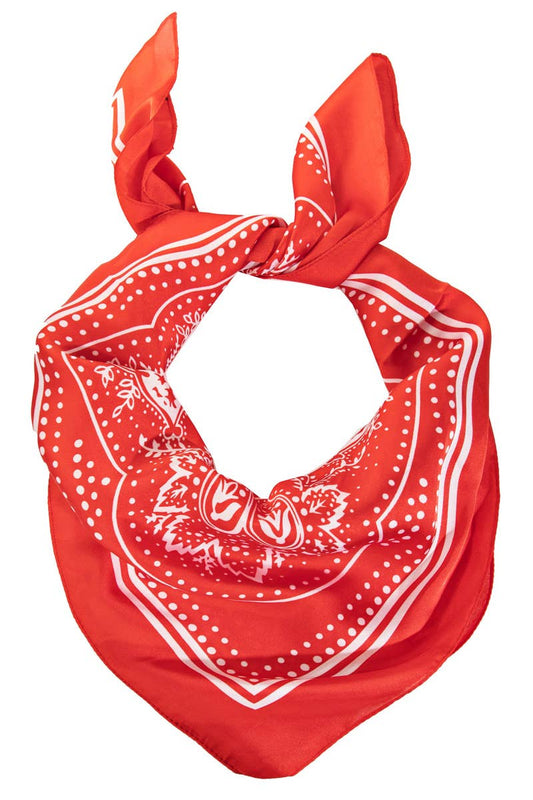 Light Paisley Design Square Bandana Scarf: RD
