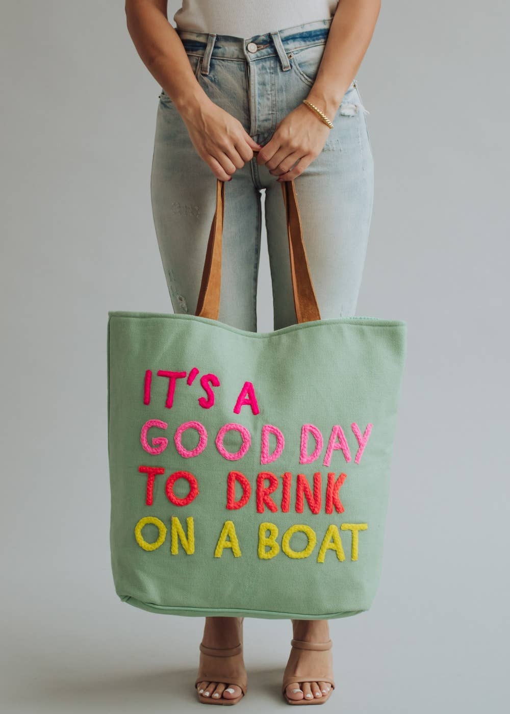 Mint Drink On A Boat Tote