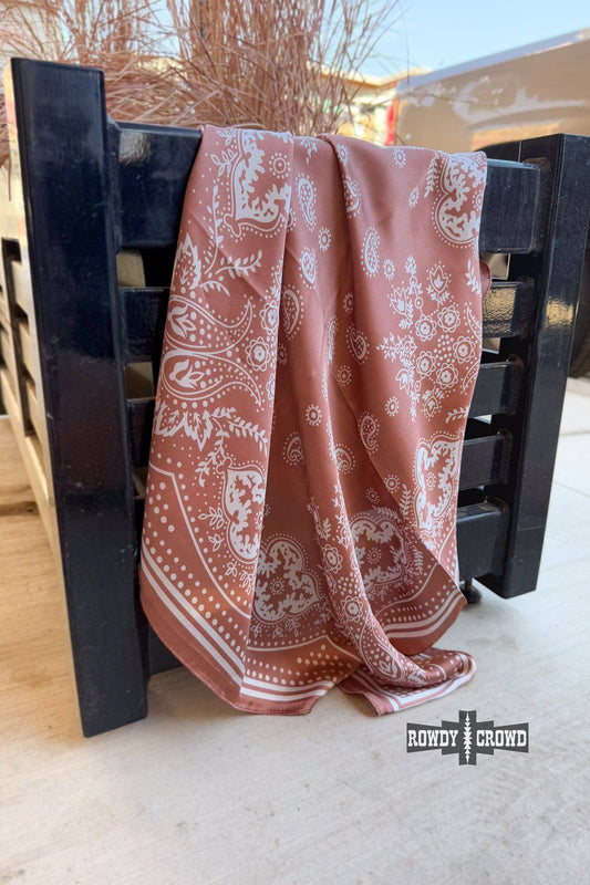 SMALL Buffalo Bandana Wild Rags: Coffee