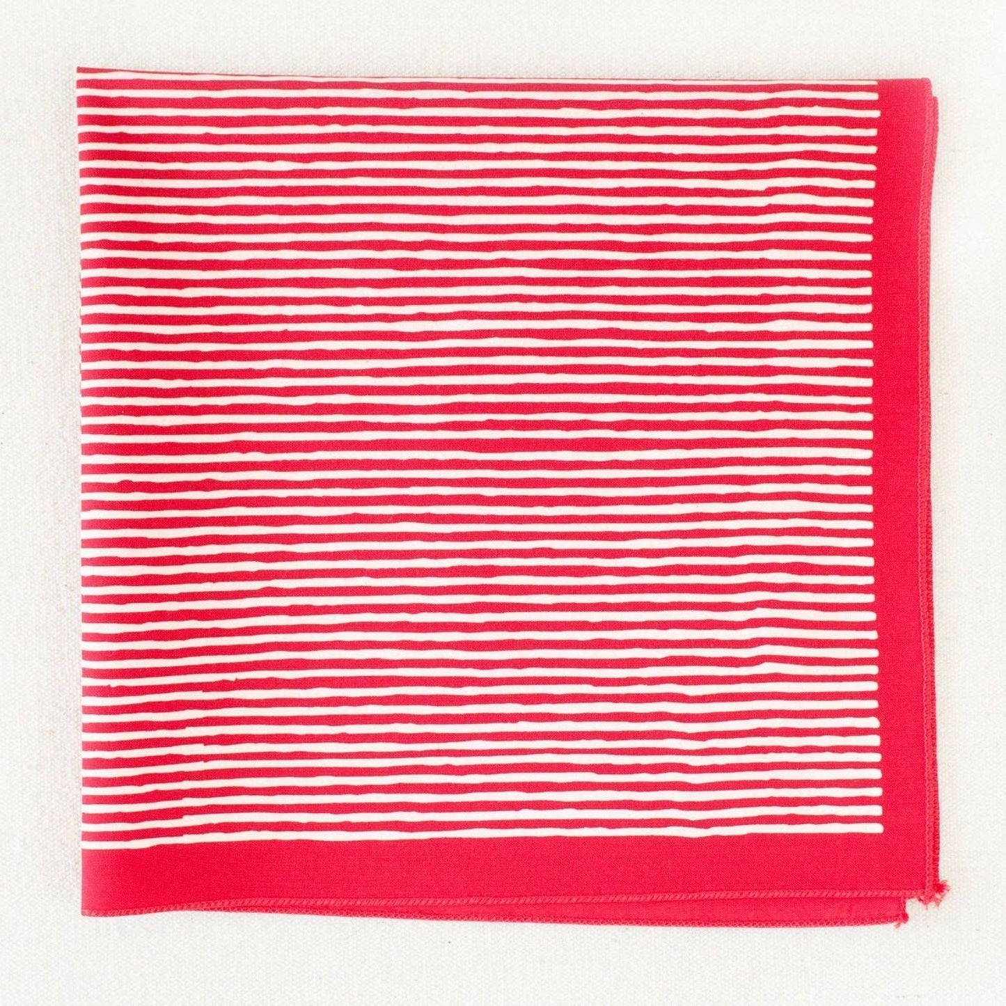 Red Striped Bandana