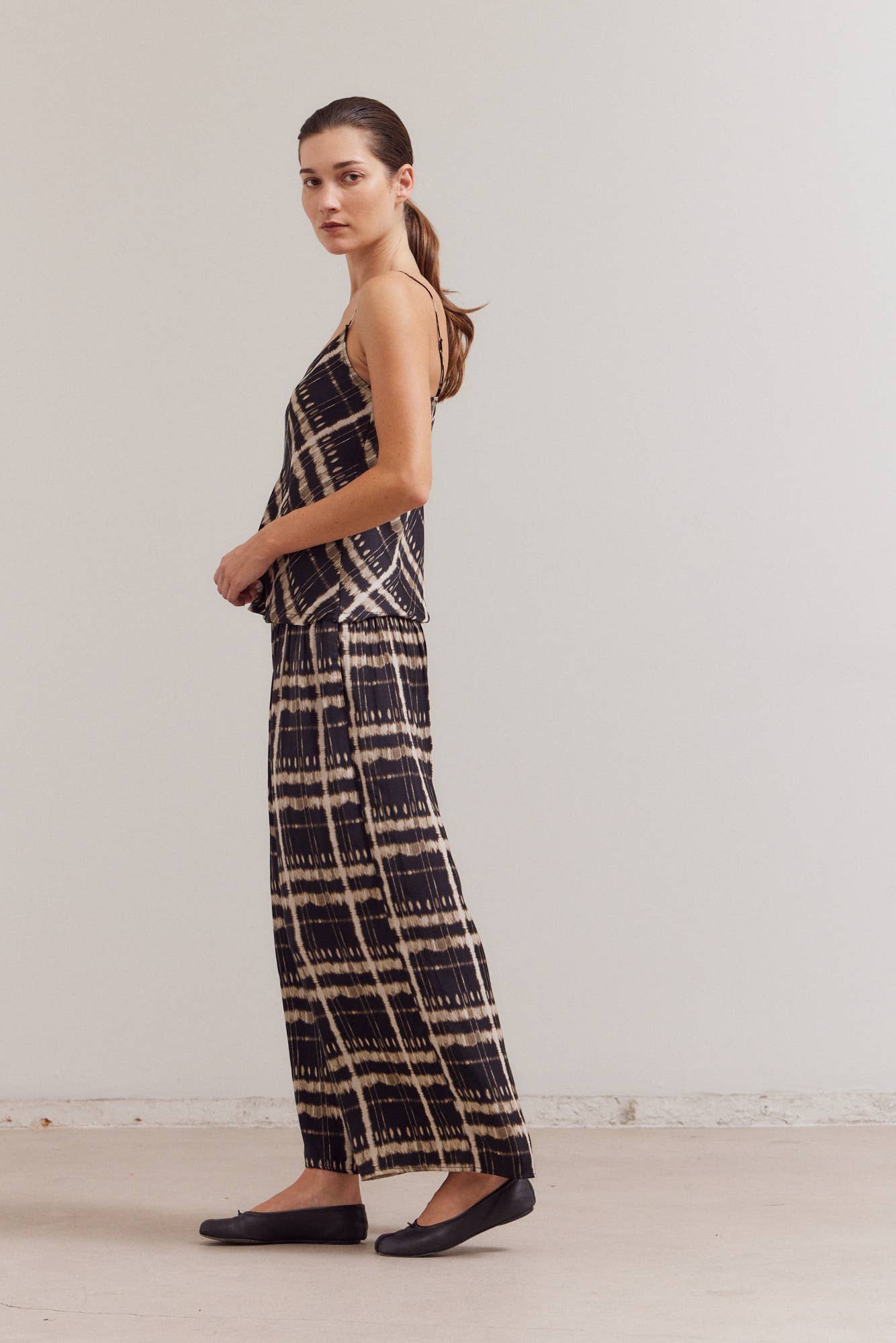 WIDE PRINT PANTS: MULTI