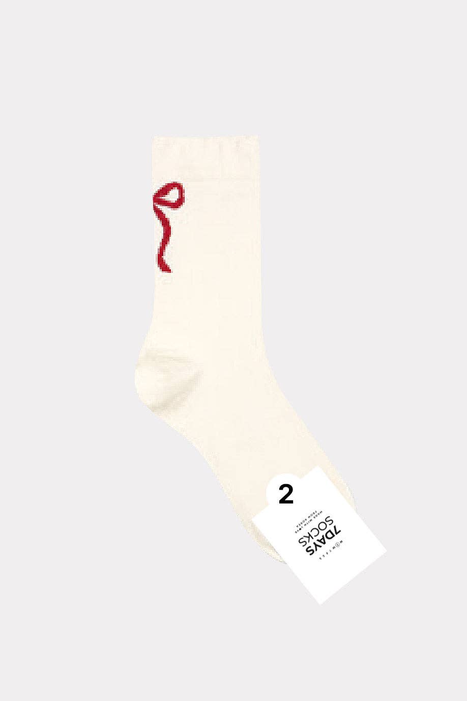 Women's Crew Big Bow Socks