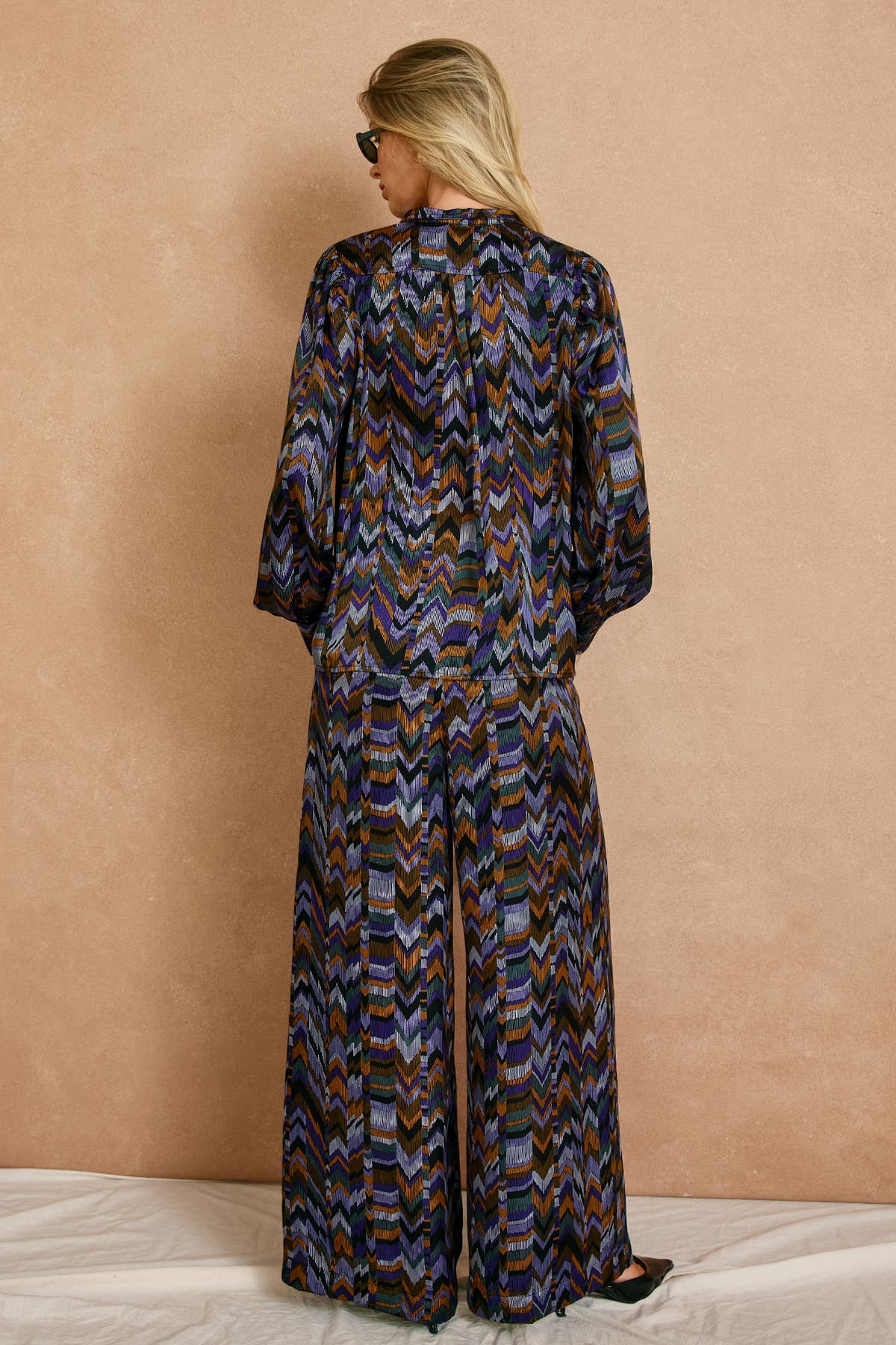 Roll With It Looped Belt Pants: ECLIPSE