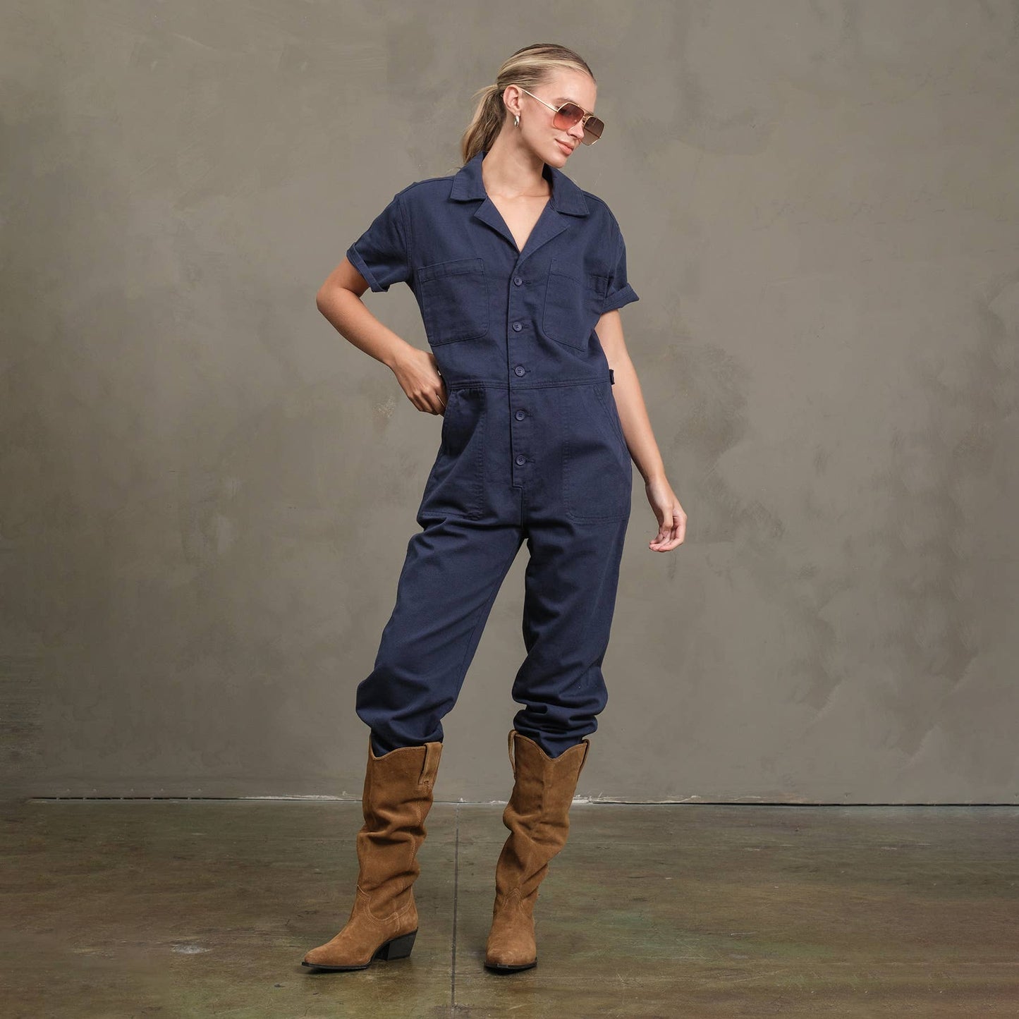 Field Jumpsuit: Brown