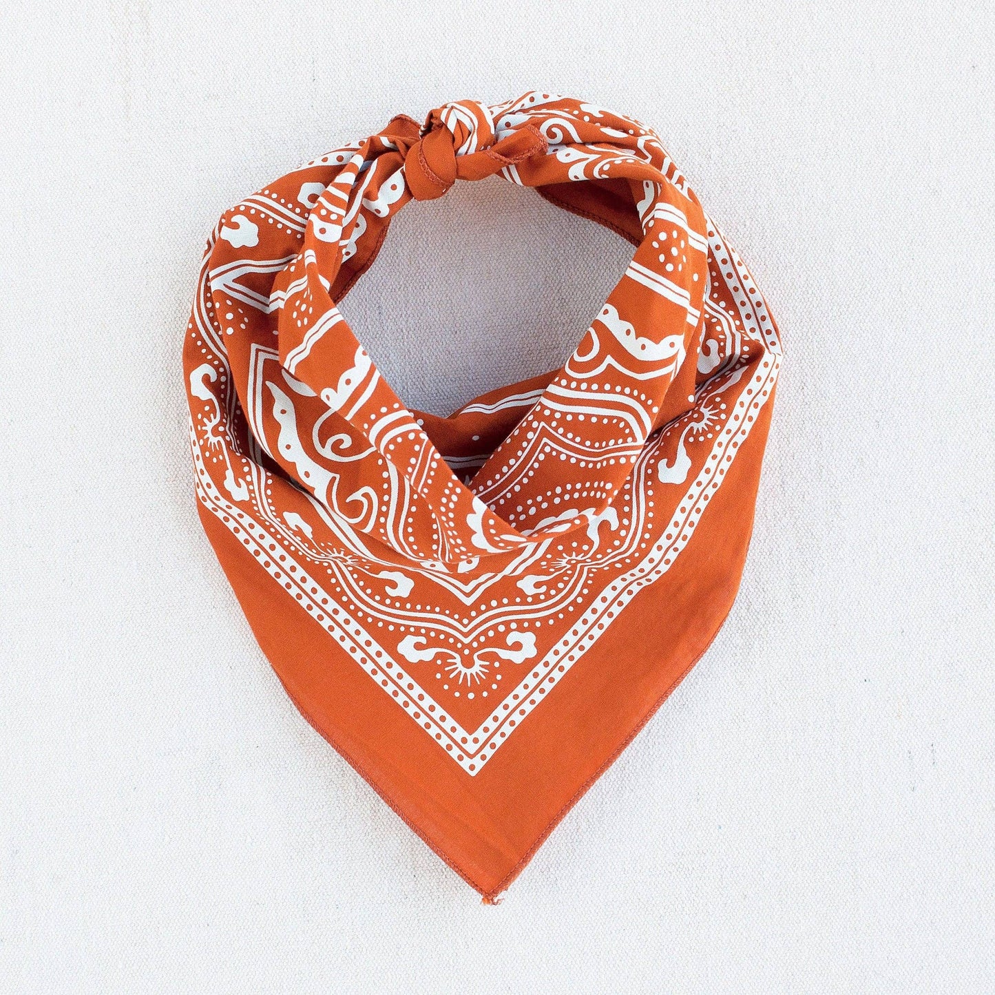 Western Bandana, Marmalade Orange