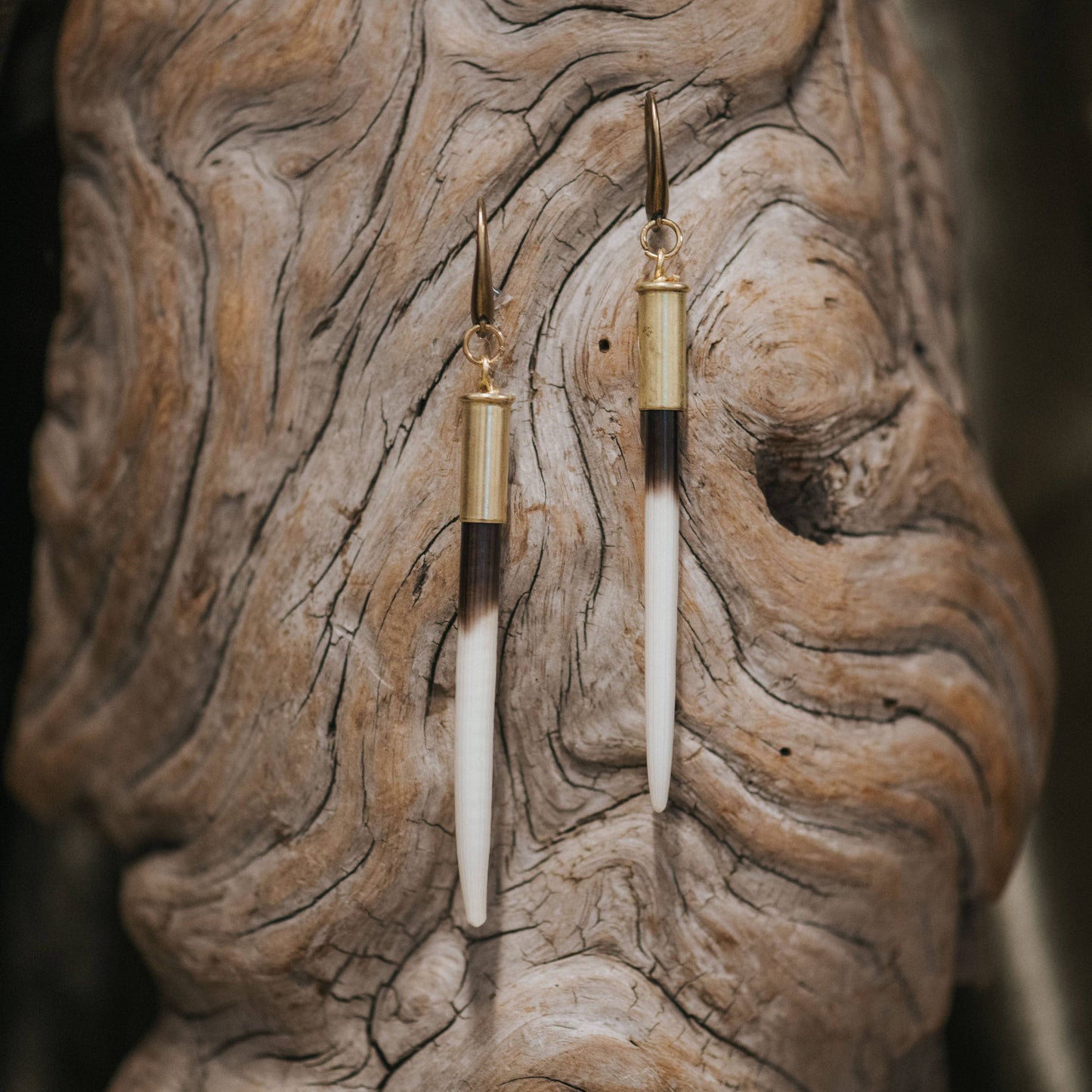 Yellowstone Beth Dutton Quill Earrings // Hook Variant: Predominantly White