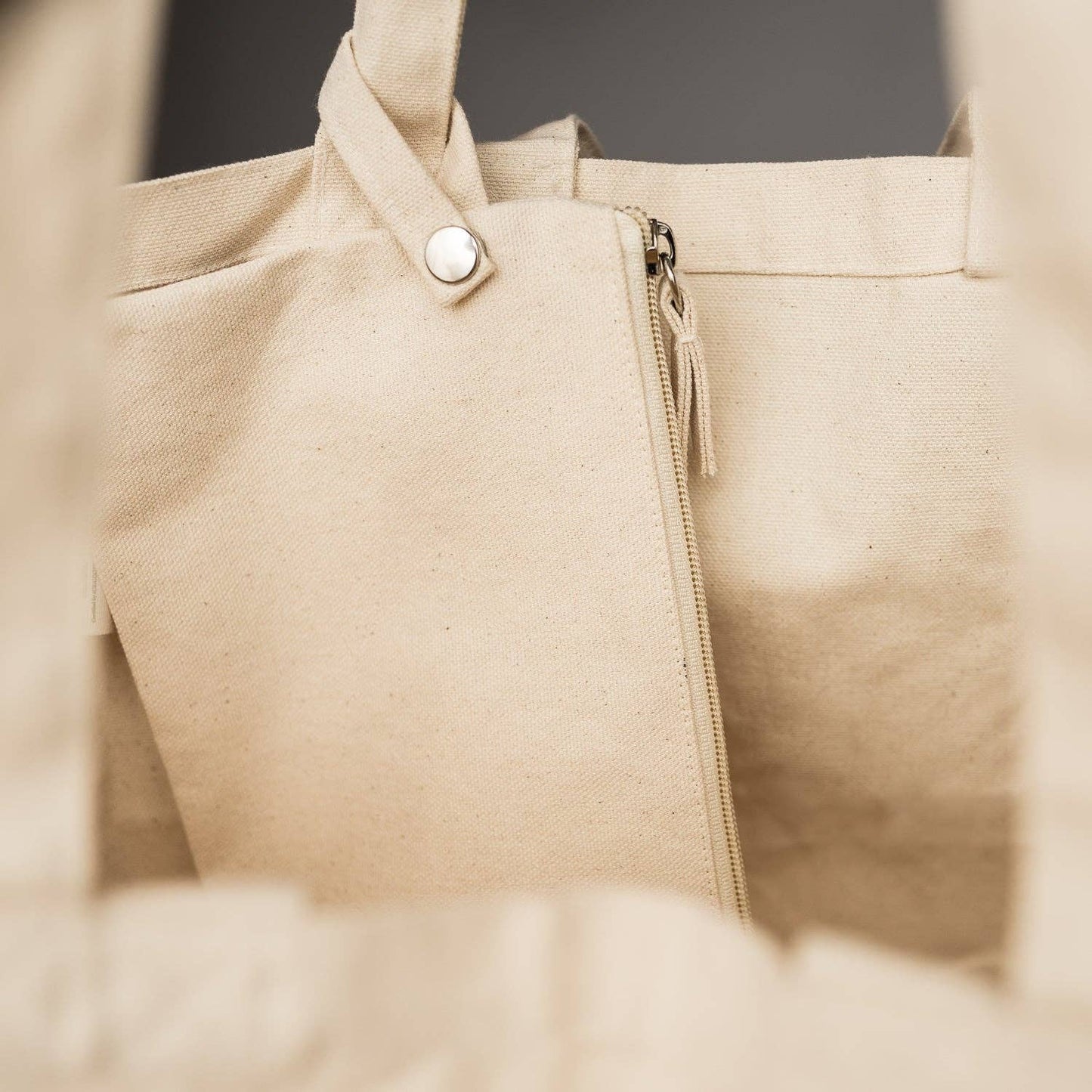 Pocket bags: Striped brown
