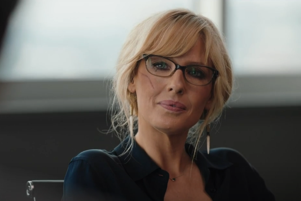 THE ORIGINAL: Yellowstone Beth Dutton Earrings, Worn in S5E3: Predominantly White / Long (2.5" - 3.5")