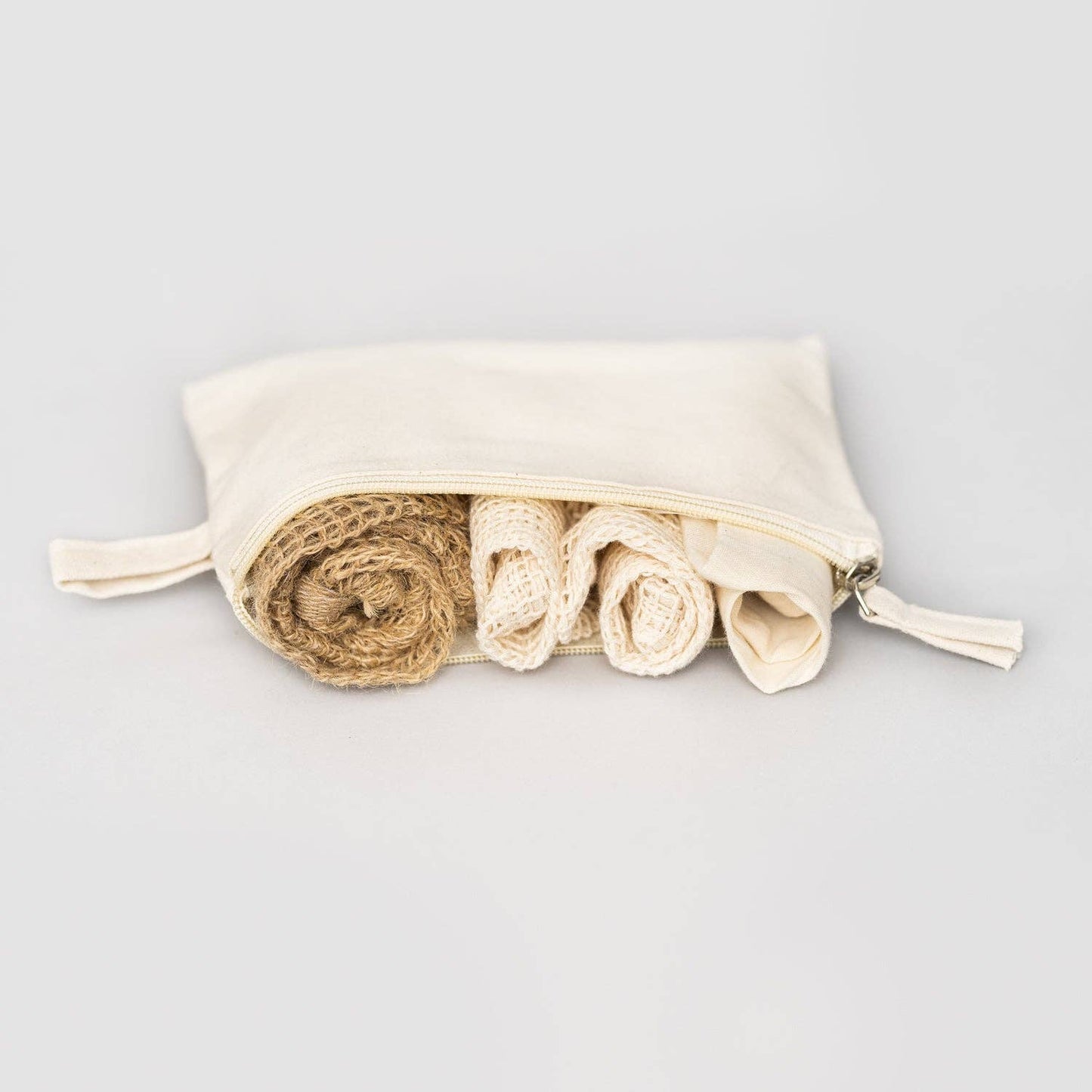 Pocket bags: Striped brown